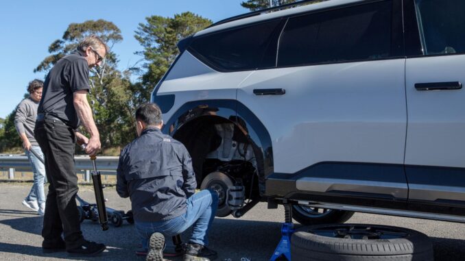 Kia EV9 suspension tuning in Australia 3