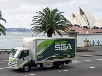 SEA Electric EV Demo truck