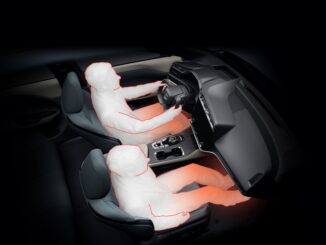 Lexus RZ 450 EV infrared heating occupants