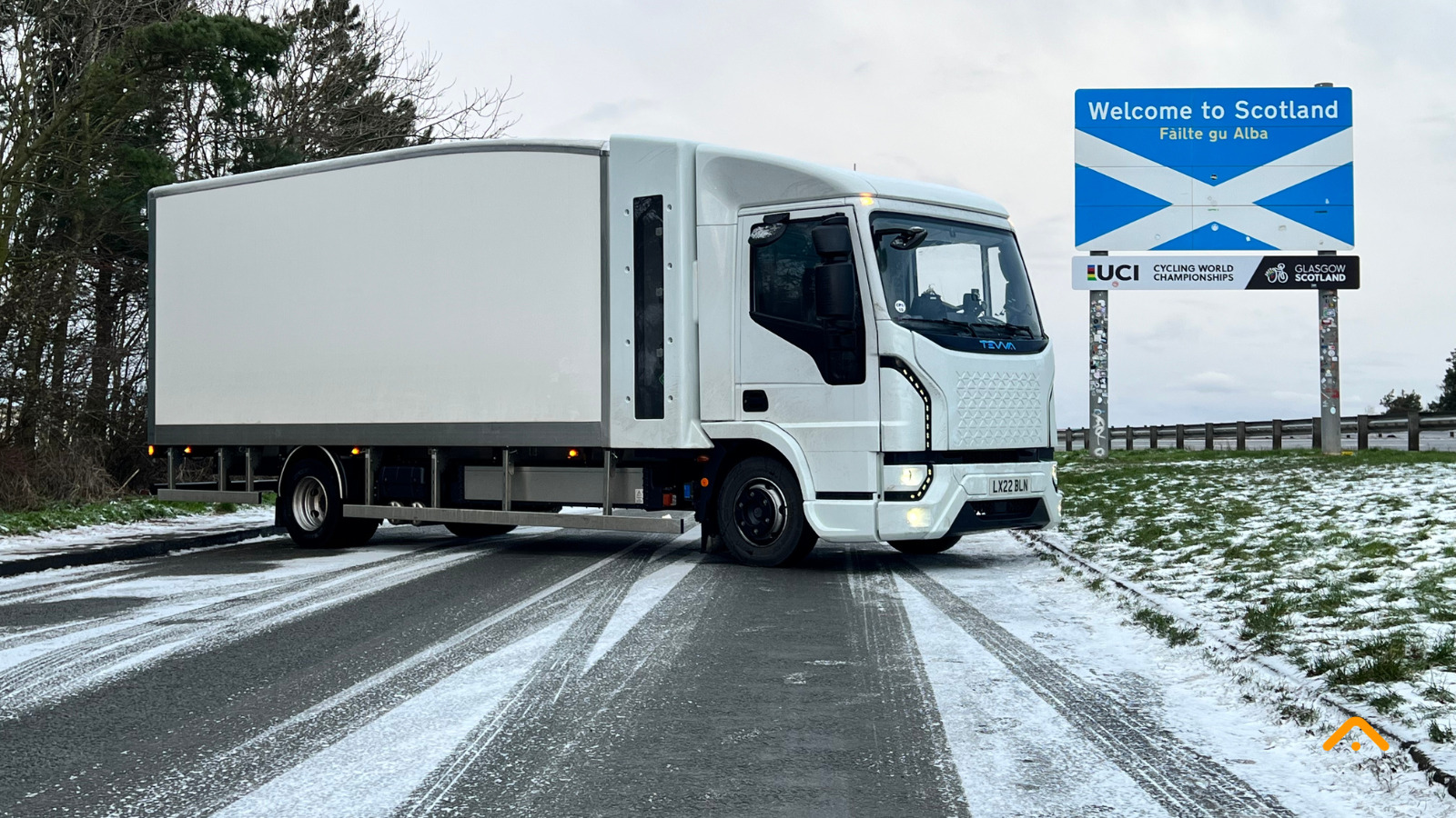 Tevva hydrogen-electric truck border run (2)