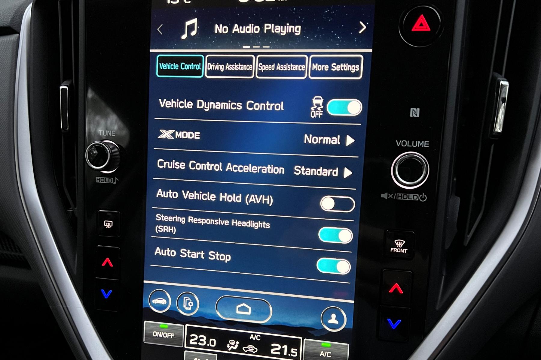 Subaru Crosstrek AWD 2.0R vehicle dynamics control