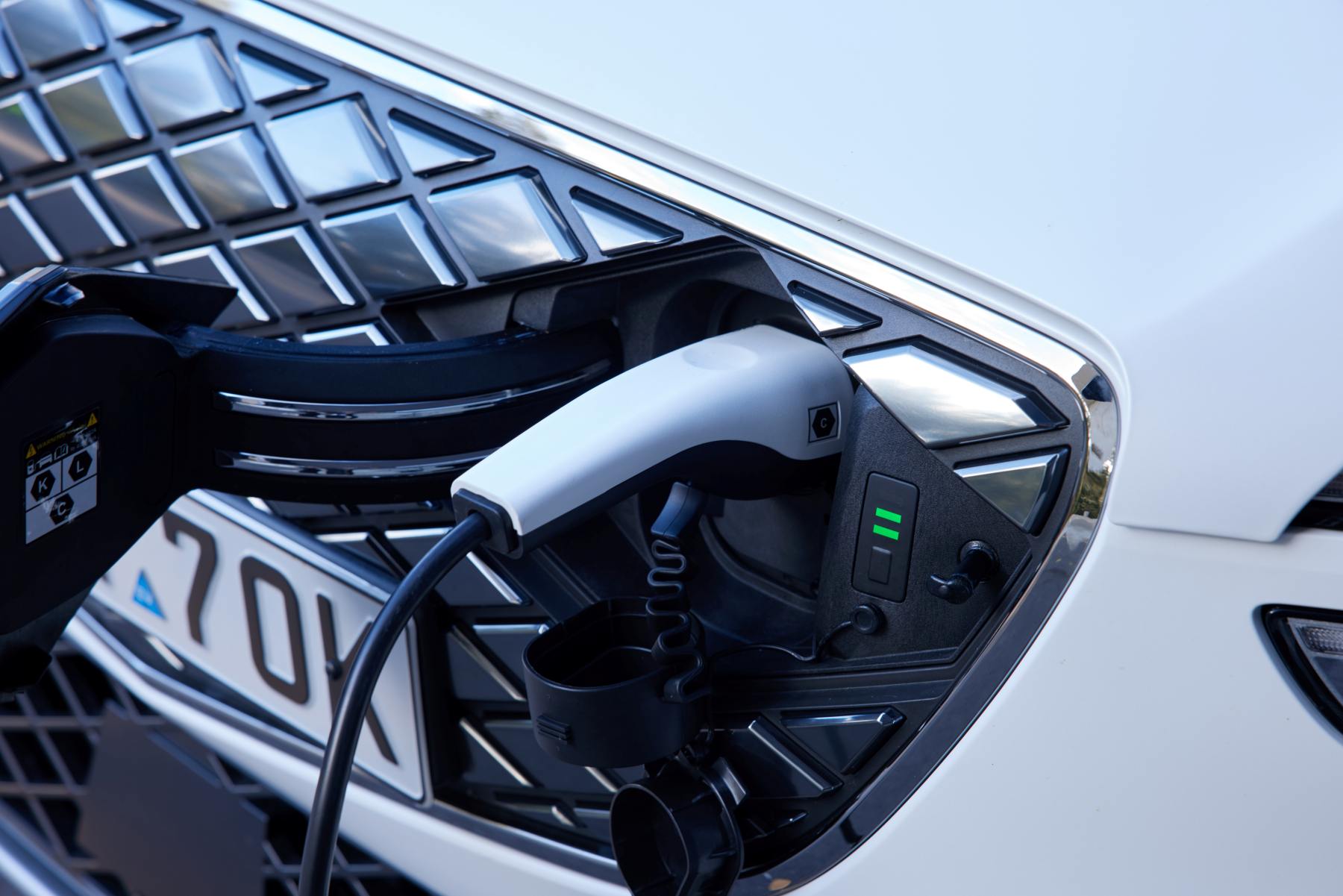 Genesis GV70 EV charging