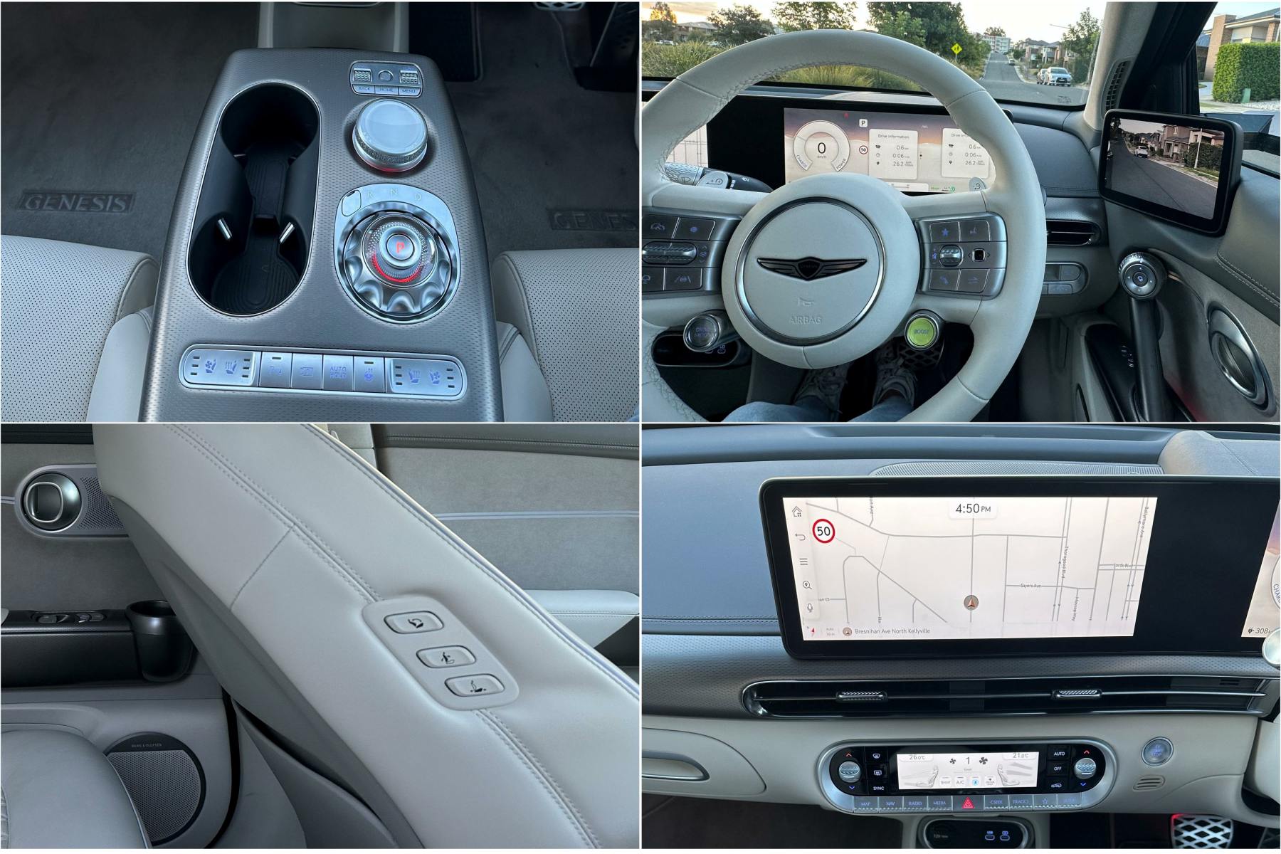 Genesis GV60 EV 2023 interior 4 pic