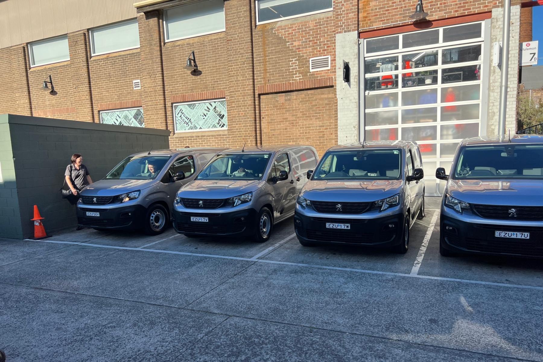 Peugeot e-Partner delivery van launch 1