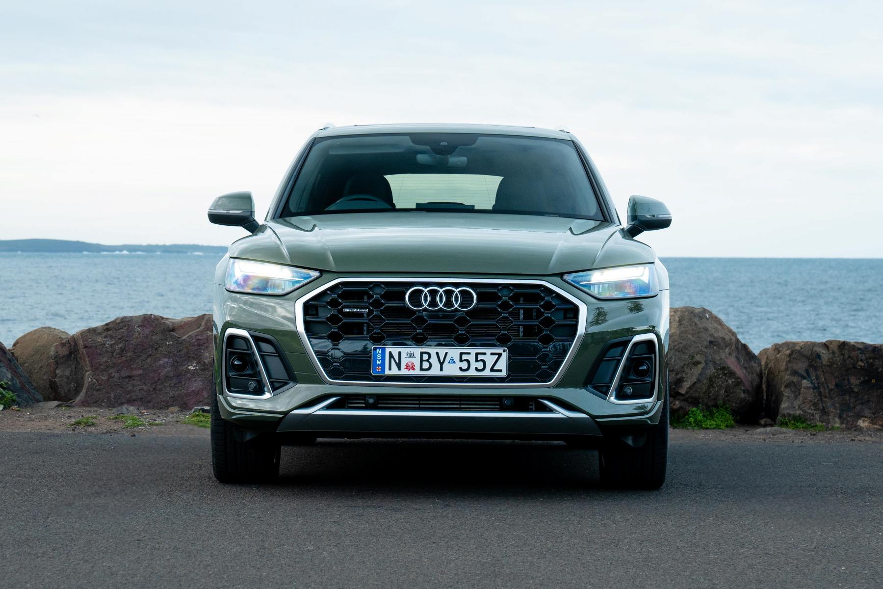 Audi Q5 Plug-In Hybrid 2023 front grill