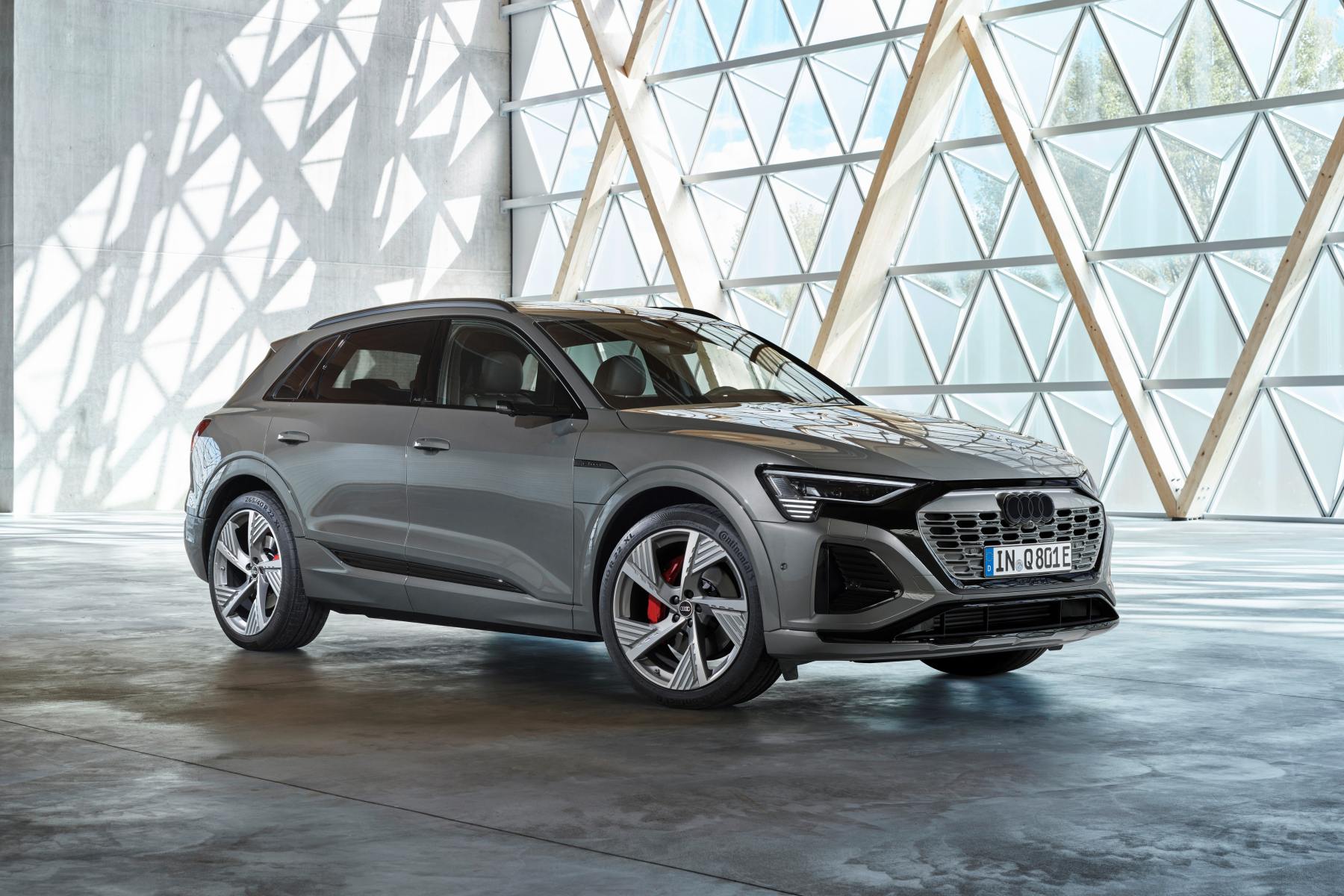 The new Audi Q8 55 e-tron