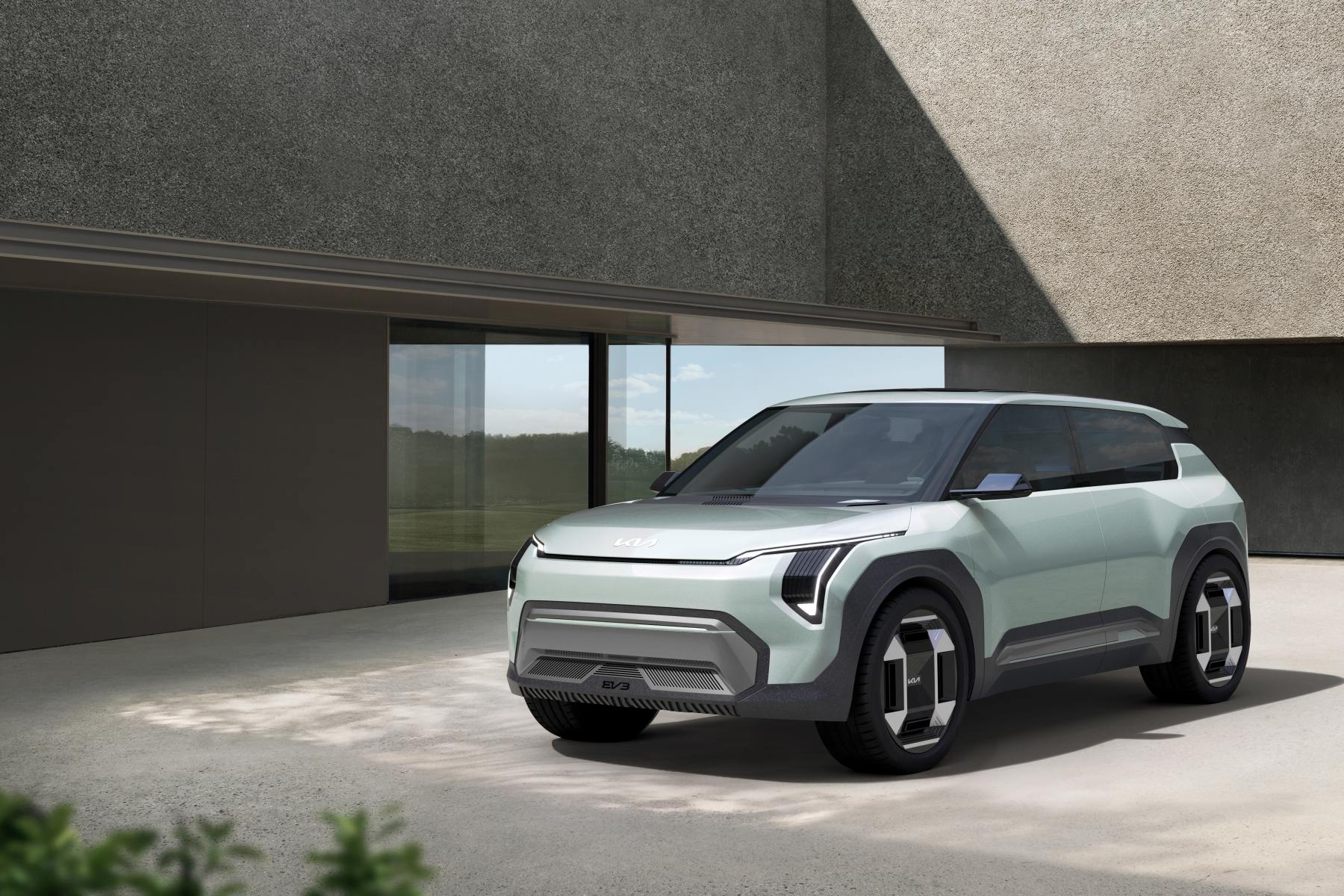 Kia Concept EV3 front