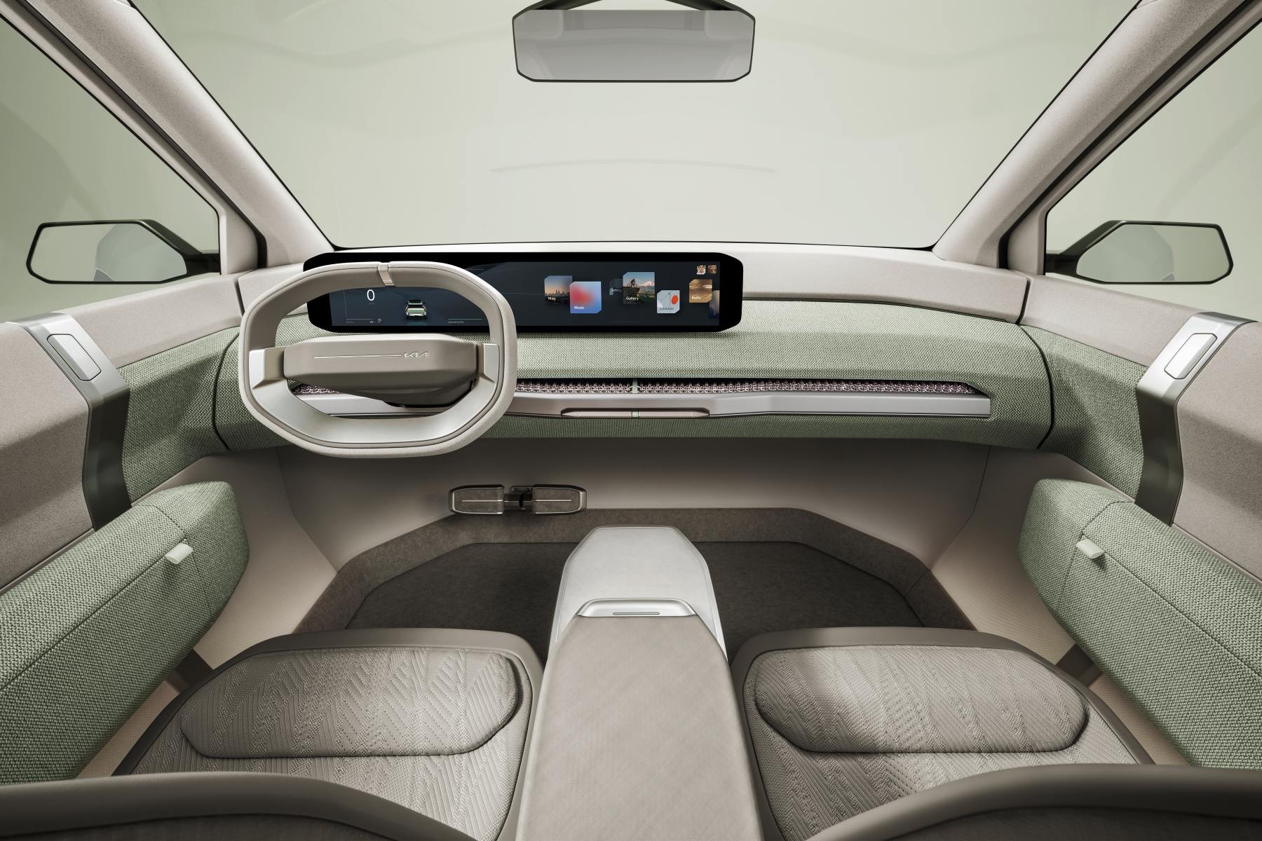 Kia Concept EV3 interior