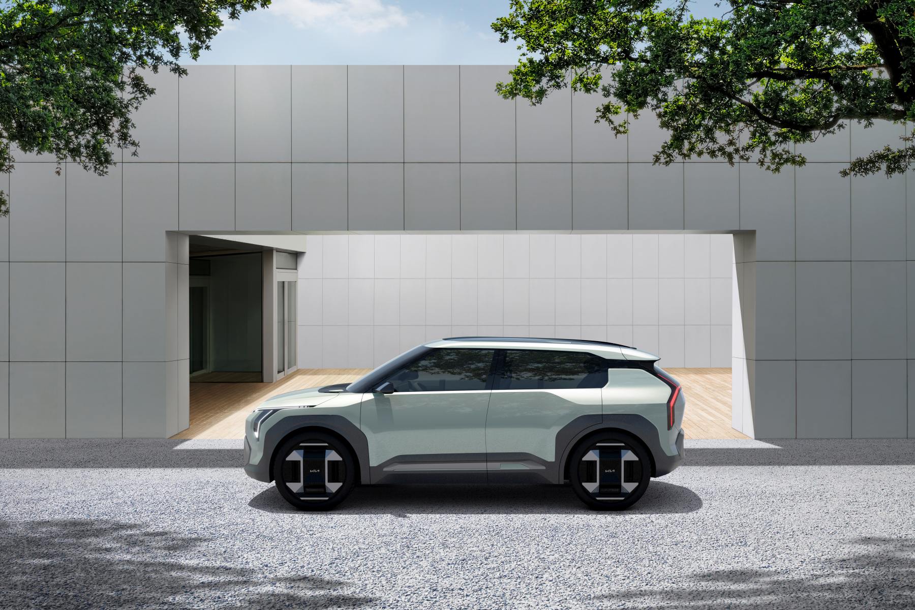 Kia Concept EV3 profile