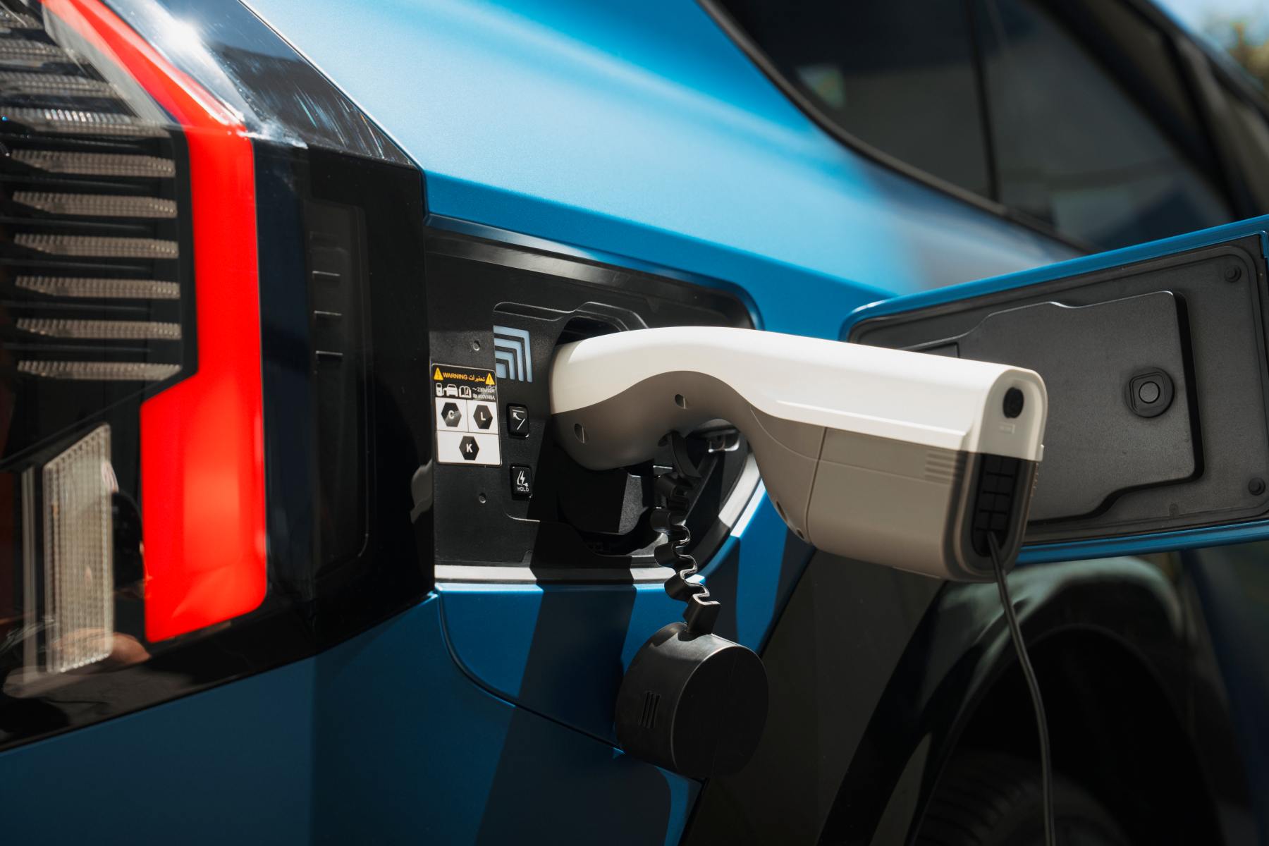Kia EV9 GT-Line charging 1