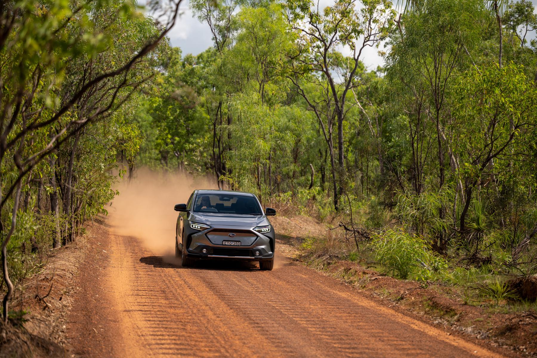 Subaru Solterra Overseas Model in Australian outback 7