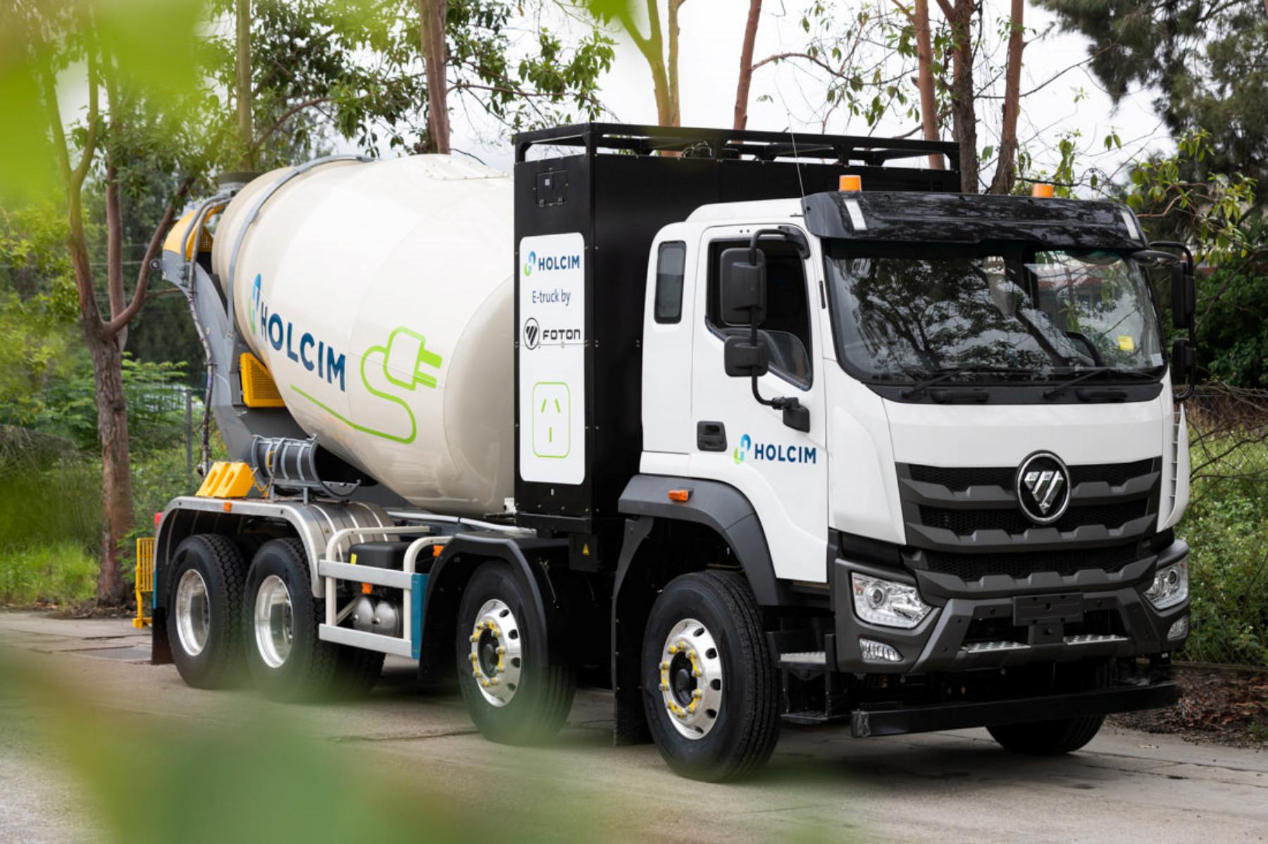 Foton e-AUMAN C EV concrete truck – Holcim Australia