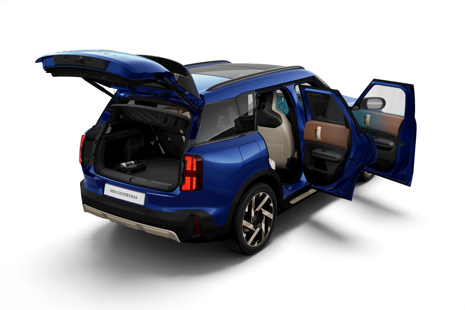 MINI Countryman electric back quarter