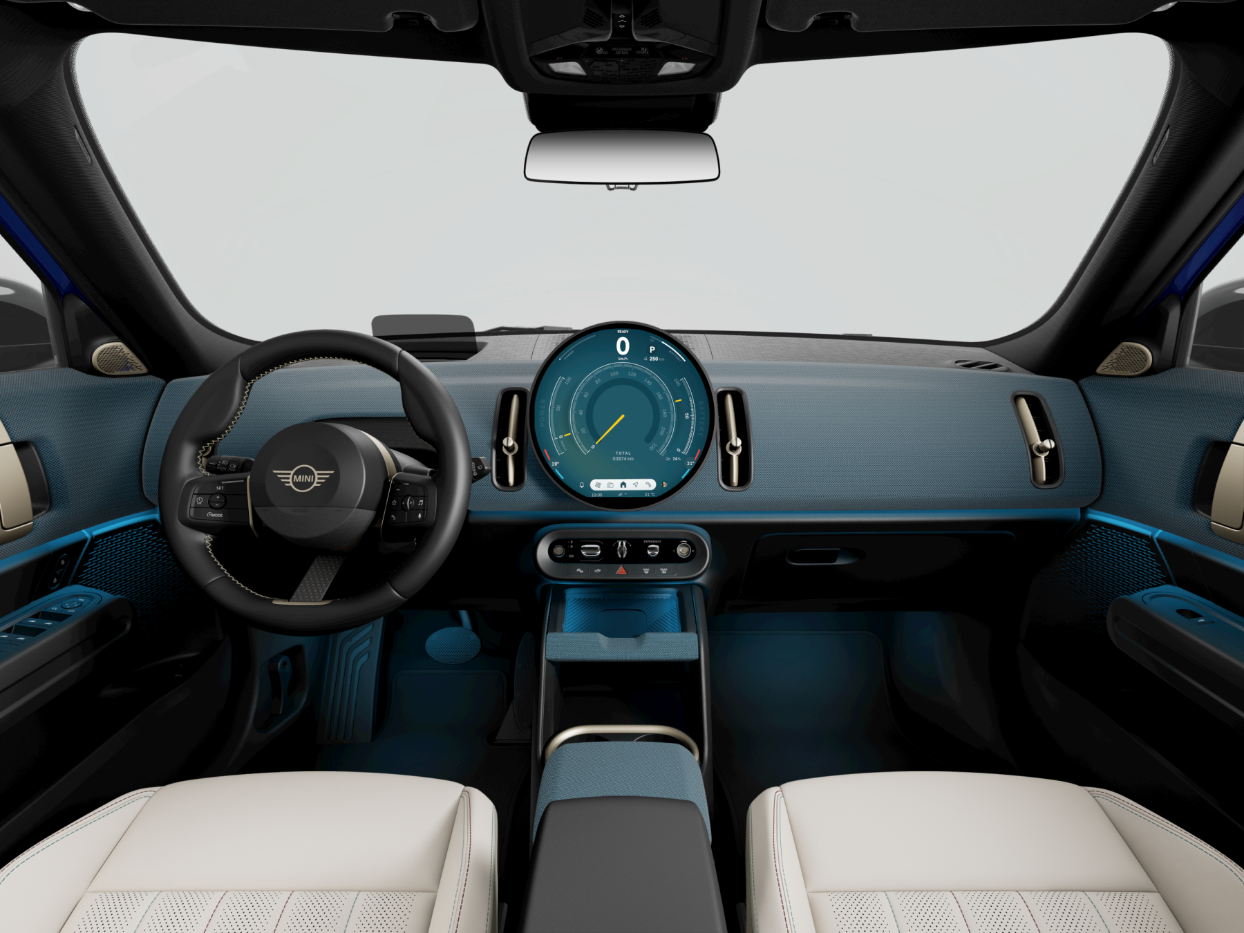 MINI Countryman electric front interior