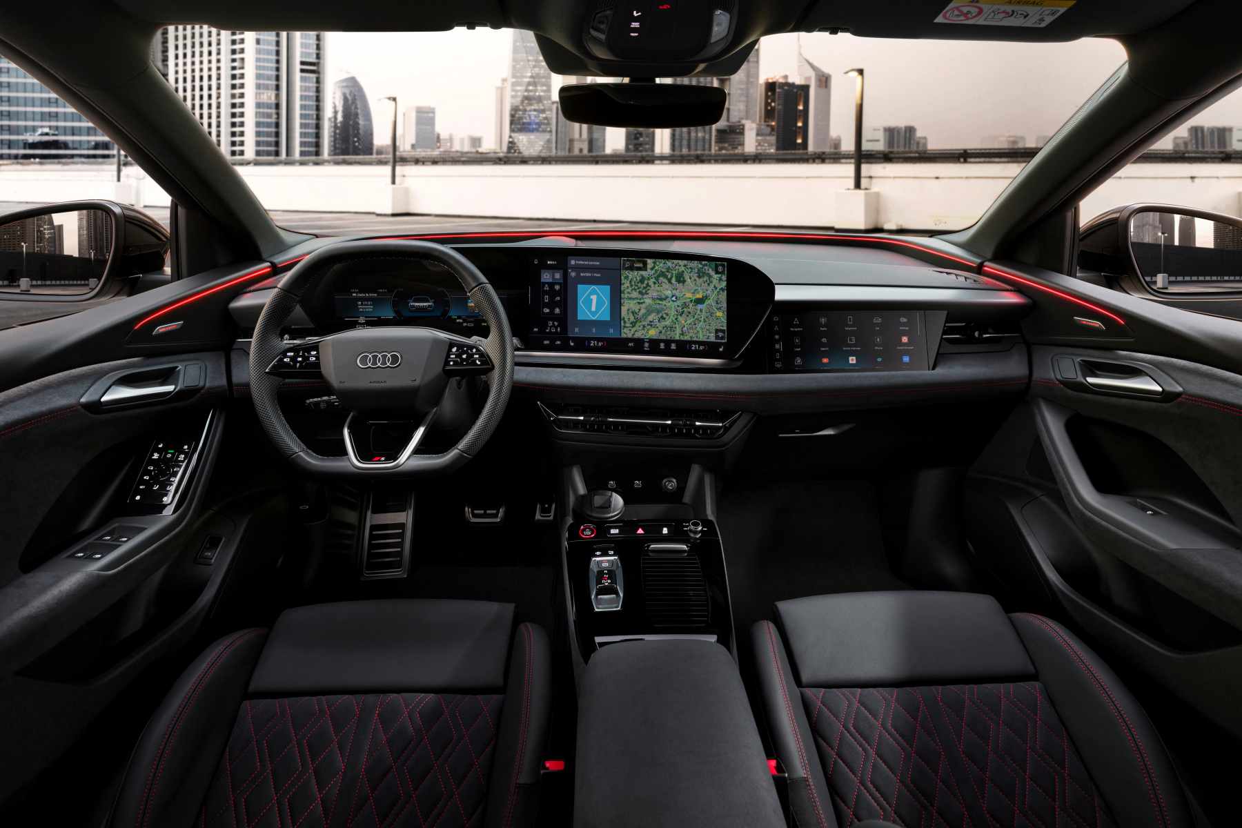 Audi SQ6 e-tron Cockpit