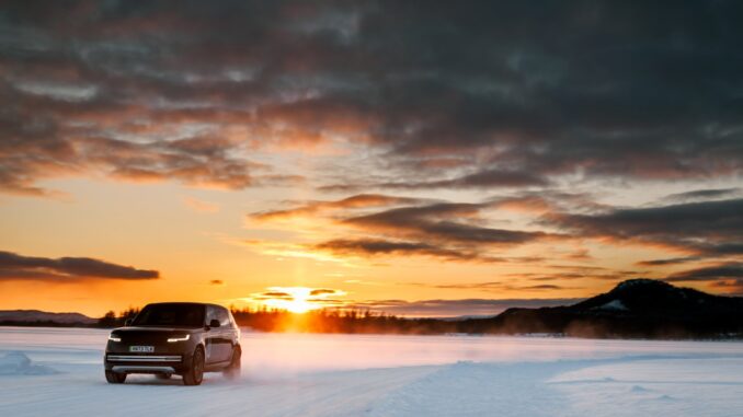 Range Rover BEV in Arctic Circle 2
