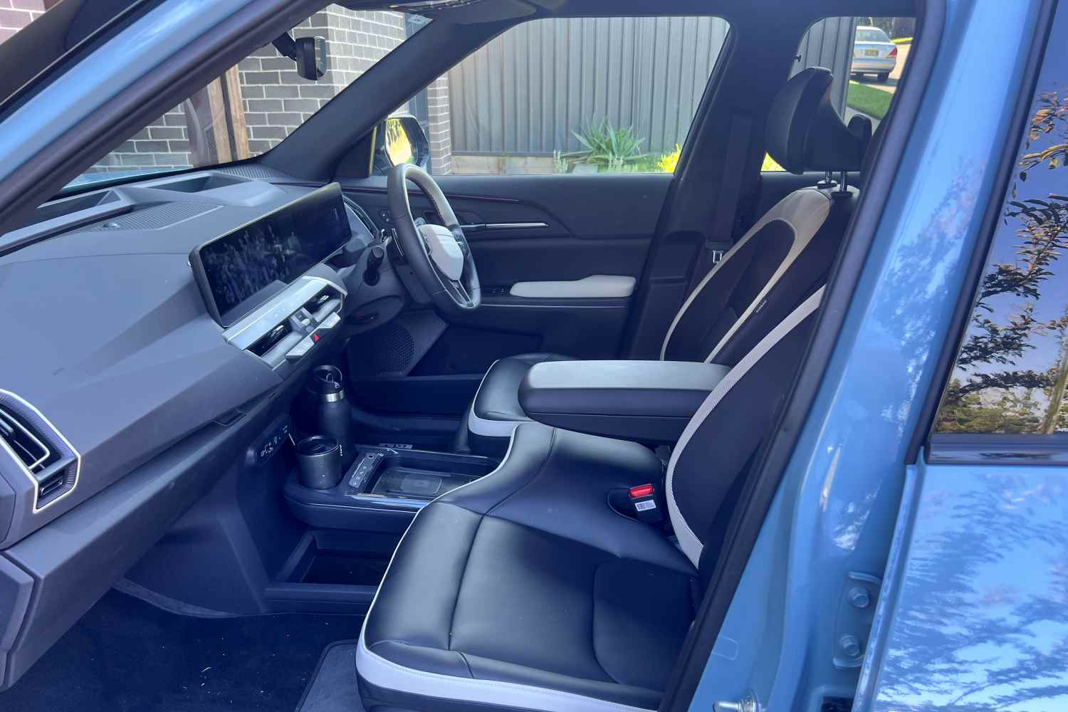 Kia EV5 GT-Line front seats 1