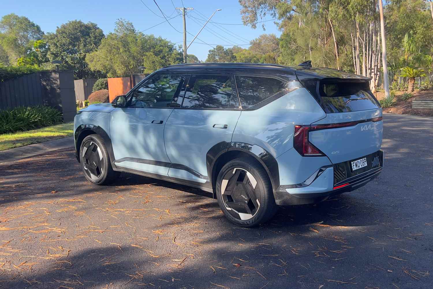 Kia EV5 GT-Line rear quarter 2
