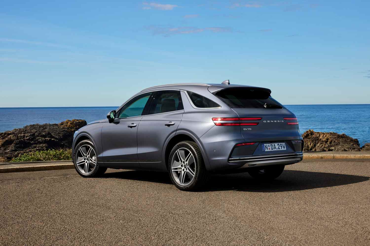 2025 Electrified GV70 rear quarter and boot 1
