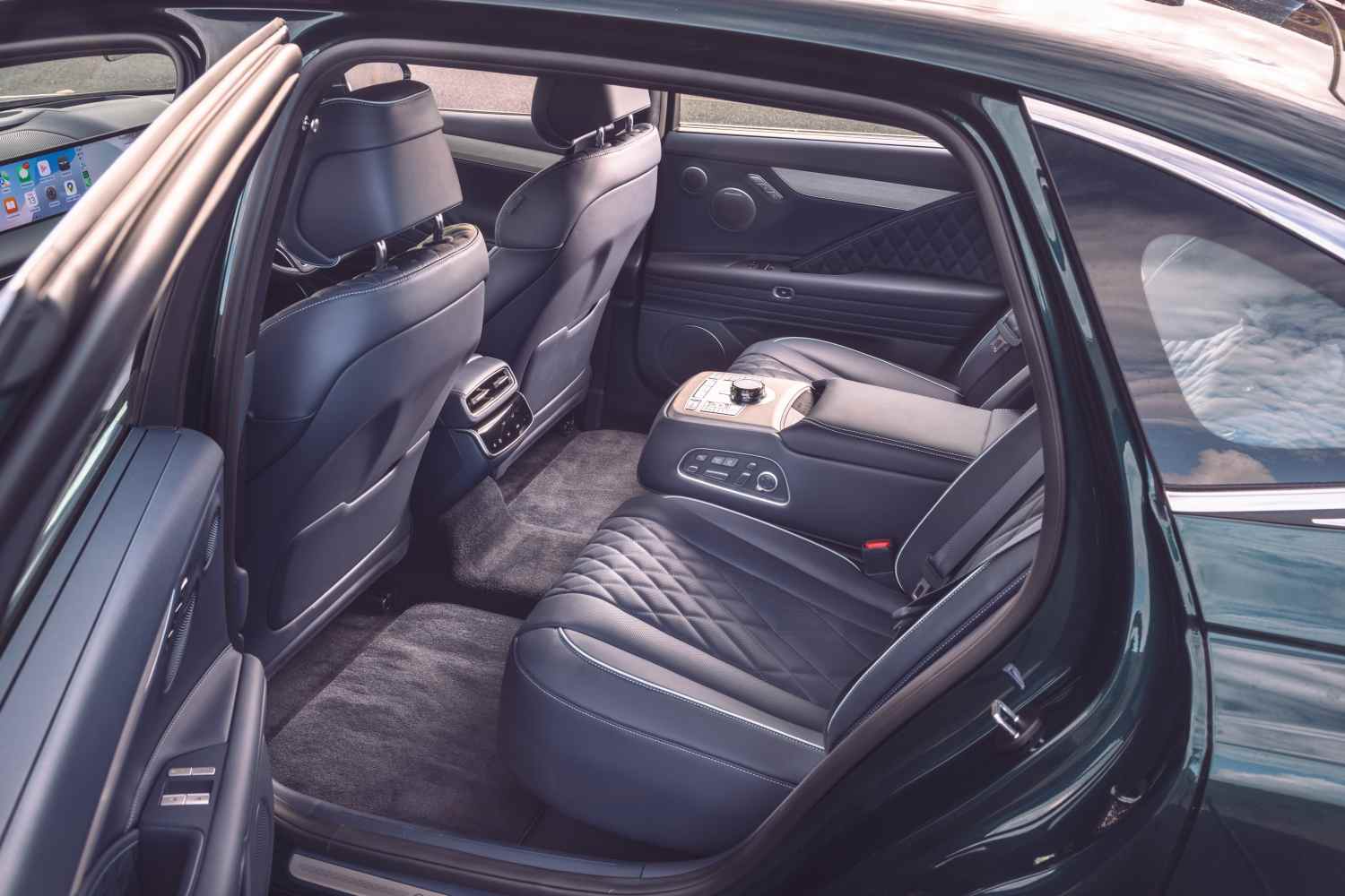 G80 EV 2025 interior rear seats 1
