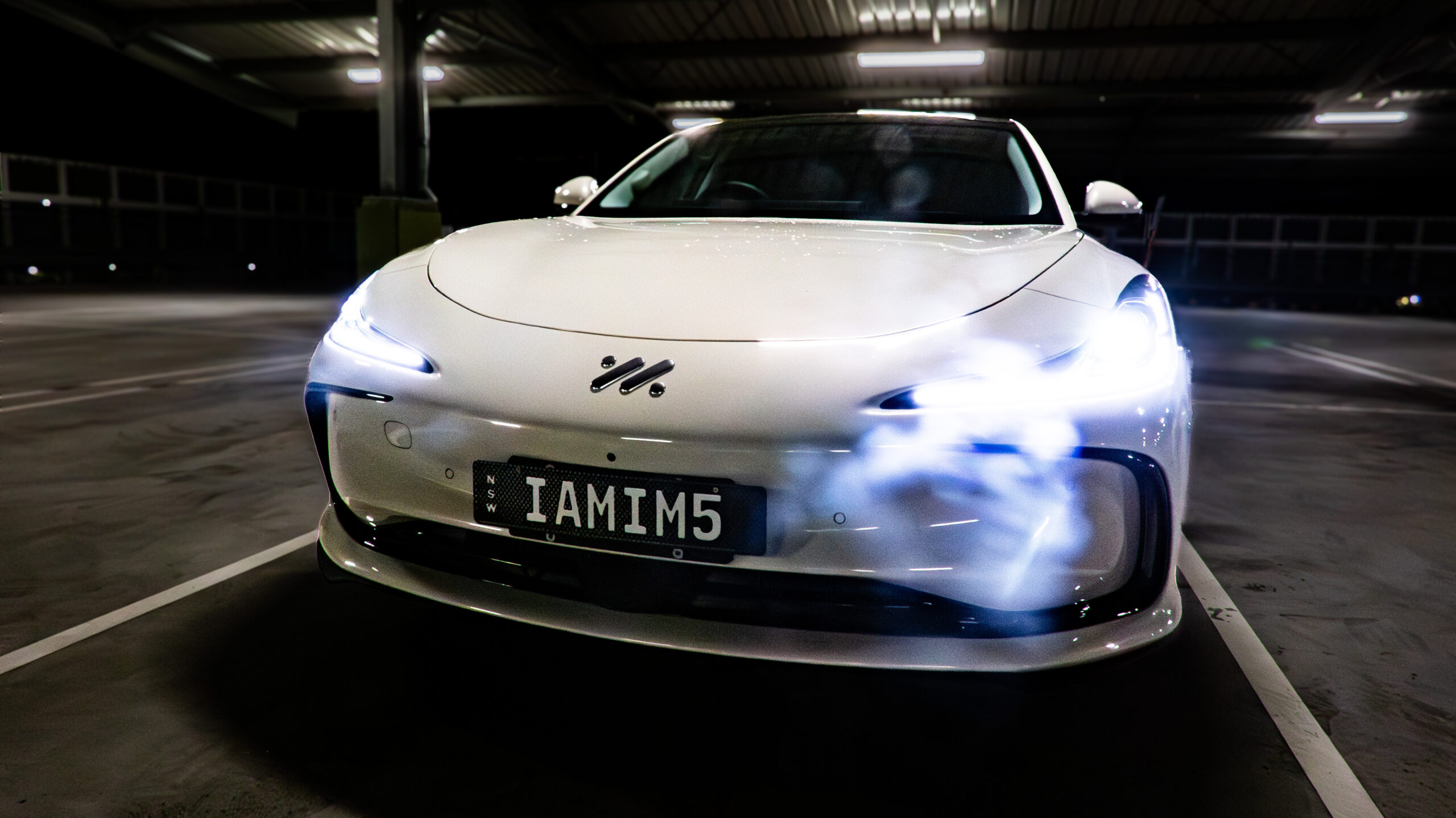 High-resolution carpark shot of the IM5 Performance 2025 model