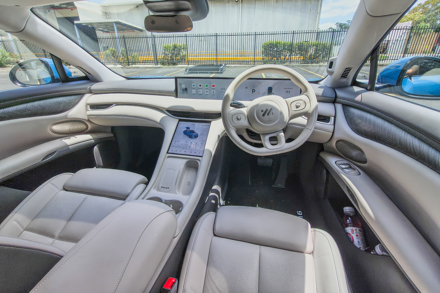 Modern luxury cabin of the 2025 IM6 Performance with ambient lighting and premium finishes.