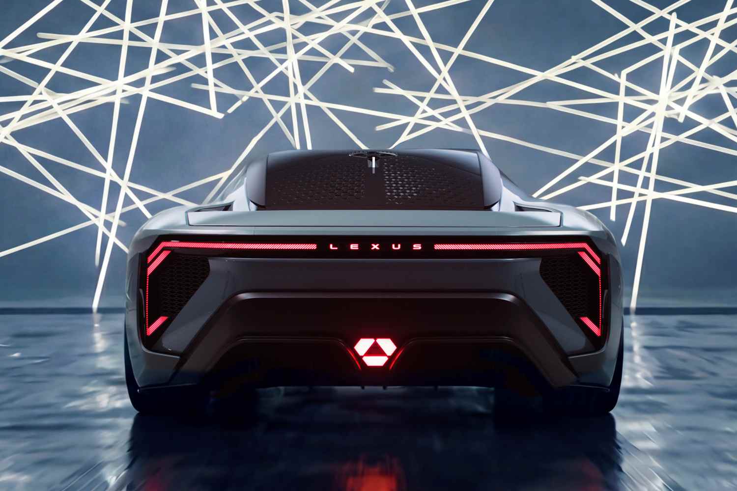 Lexus LFA concept rear