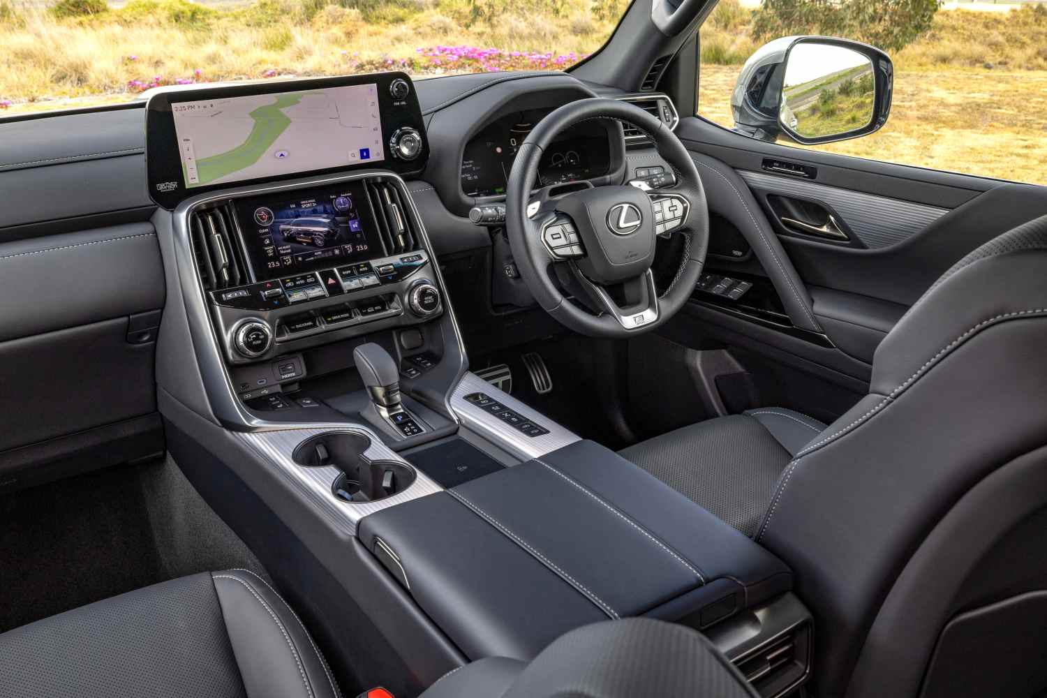 Lexus LX 700h front interior 1
