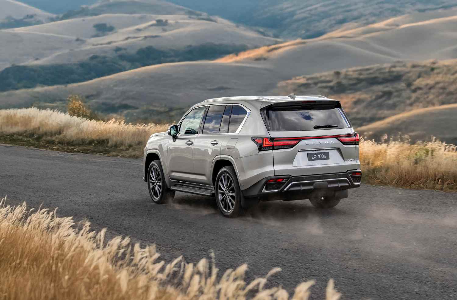 Lexus LX 700h rear exterior 1