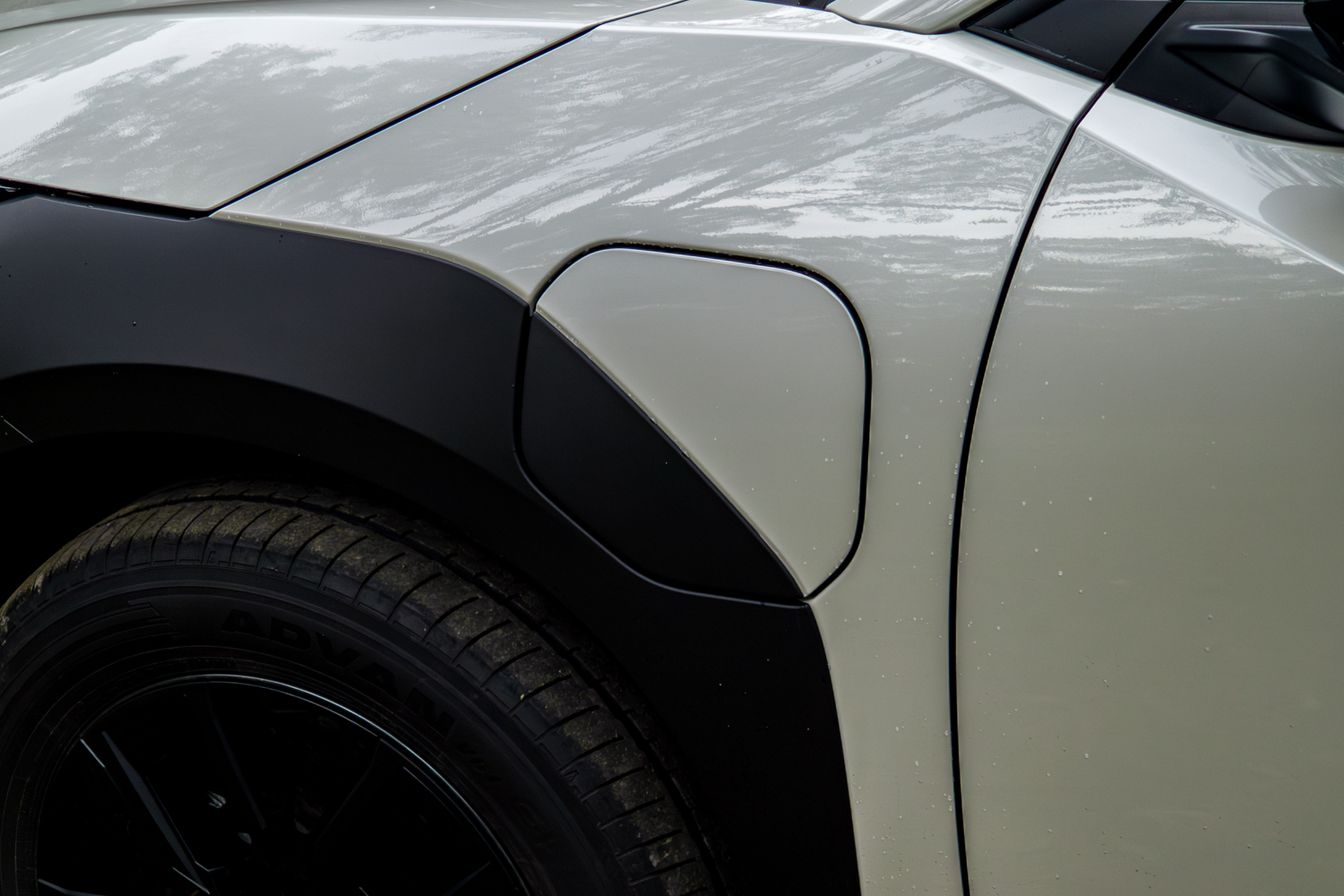 2026 Subaru Trailseeker electric SUV, body-coloured charge flap closed on the front guard