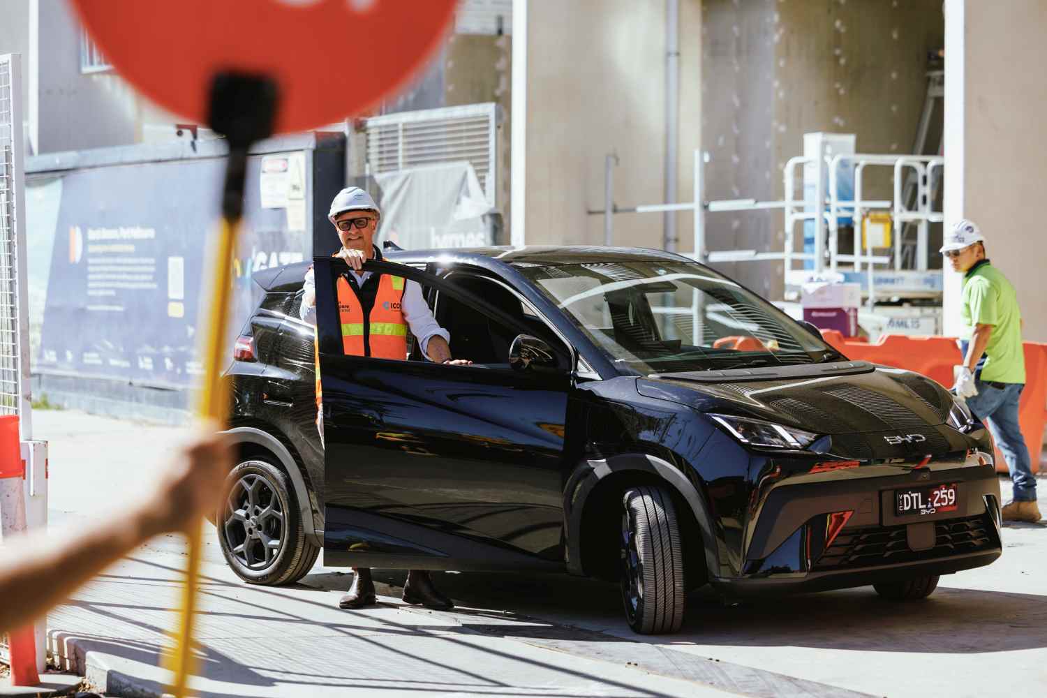 Peter Kokinos loves his BYD ATTO 1