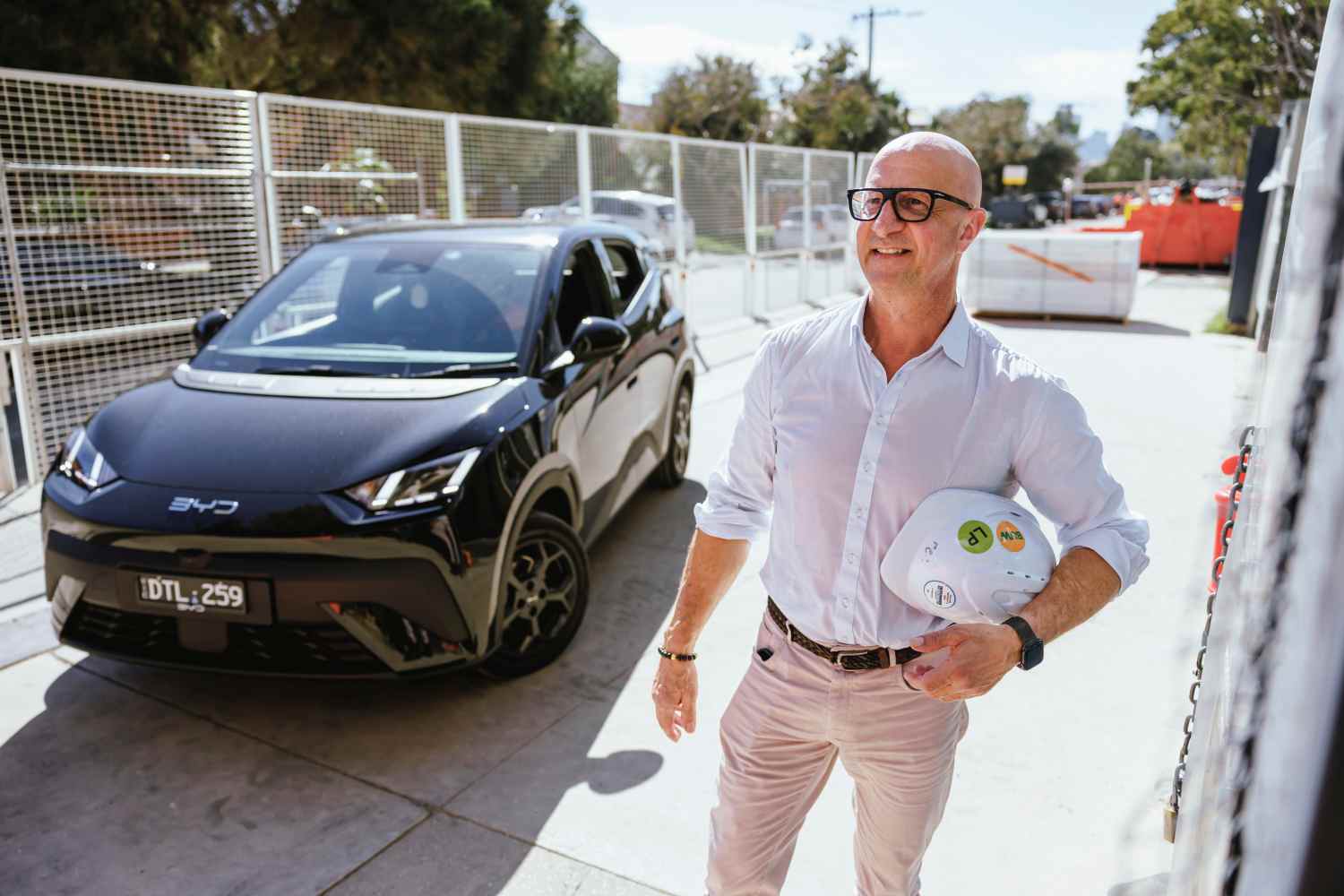 Peter Kokinos loves his BYD ATTO 1