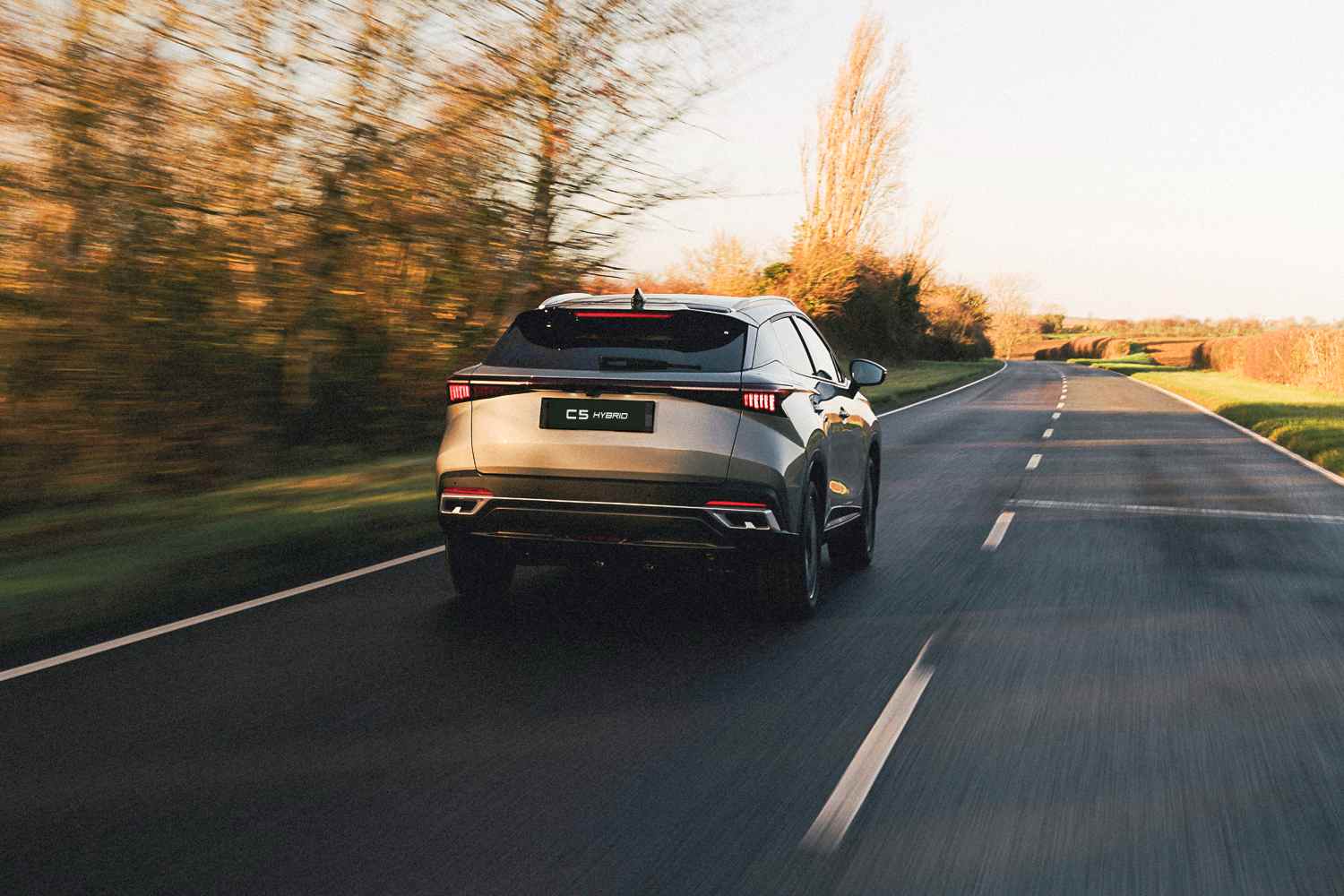 Chery C5 HEV rear view AU