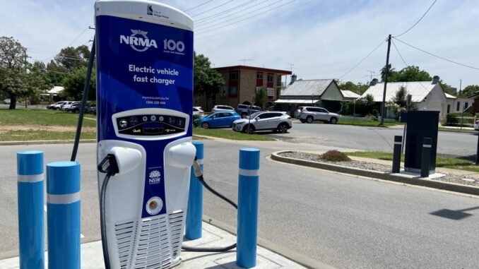 wagga wagga EV charging station