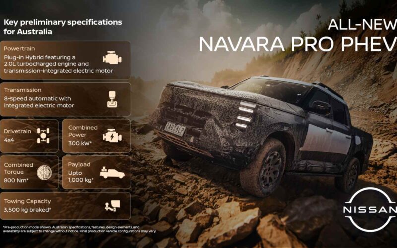 Nissan Navara PHEV – Nissan goes plug in electric